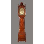 An 18th century mahogany longcase clock, 30.