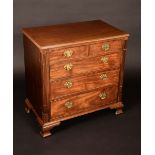 A 'George III' mahogany bachelor's chest,