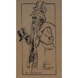 Tom Browne (1870-1910) A set of three caricatures,