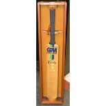 A cricket bat, England vs Australia, 1981, Trent Bridge,
