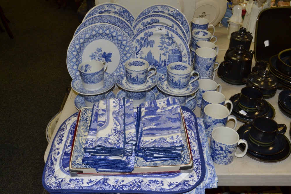 Blue and White Ceramics - Spode Blue Room Collection,