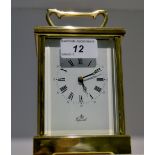 An Imperial Swiss made carriage clock,