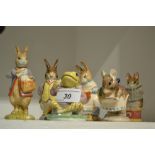 Beswick Beatrix Potter - various, brown back stamp,