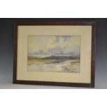 Albert Strange (1855 - 1917) Crindau Estuary signed, watercolour,