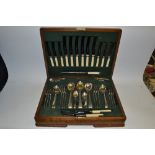 An EPNS Old English pattern Bedford canteen of cutlery