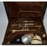 A Stradivarius 184 B Flat cornet,