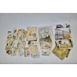 Ephemera - postcards, cigarette cards,