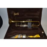 A Stradivarius Bach B Flat trumpet,