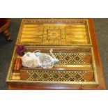 A North African/Syrian backgammon set ,