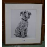 Peter Samson, after A Noble Old Chap a lithographic print, framed.