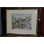 Merope Wardroper (20th century) Perigueux signed, watercolour, 29.