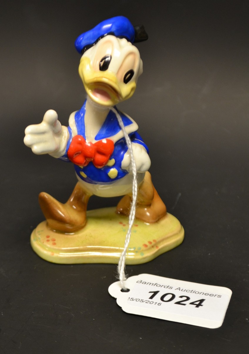 A Beswick Walt Disney model Donald Duck, No 1283,