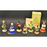 A Royal Doulton Bunnykins Irishman, limited edition 1459/2500, boxed with certificate; others,