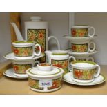A Lord Nelson Pottery Garland pattern coffee service