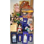 Toys and Juvenalia - A Paul Aylett`s Shambles stick puppet,boxed; Leonardo dolls,others,