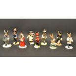 A Royal Doulton Bunnykins Businessman, limited edition 940/5000, boxed with certificate; others,