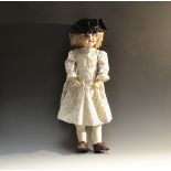 Armand Marseille - a bisque head child doll, incised 1894AM 7 DEp, Made in Germany,