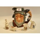 A Royal Doulton Character jug, Rip Van Winkle.