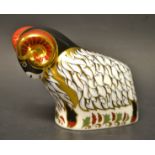 A Royal Crown Derby paperweight,Derby ram,visitor centre exclusive,boxed.