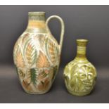 A Bourne Denby Glynbourne Glyn colledge vase;