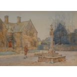 Alfred Adams (early 20th century) Stanton, Gloucestershire signed, watercolour,