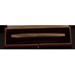 A Parker 61 Presidential 9 carat gold fountain pen,