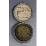 A 19th century travelling timer, 4.