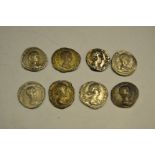 Roman, Silver Denarii, Faustina senior (3); Plautilla (2); Julia Domna (2); Julia Mamea,