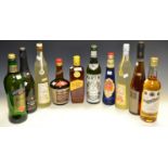 Wines and spirits - a Bundaberg bottle of rum; a Sang Som bottle of rum; a bottle of Cava;