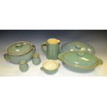 Denby Stoneware - Denby Manor Green pattern ;