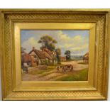 Frank Hider (19th century) Nr Cheshunt, Herts signed, oil on canvas,