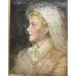 English School (19th century) The Bride, turned to sinister 46cm x 36cm,