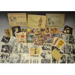 Ephemera - Wills Cigarette Cards, in albums of issue, including "Safety First", Radio Celebrities,