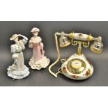 A Coalport figure, Georgina; another,