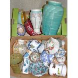Ceramics - studio pottery, Rye, etc; other decorative items, Tuscan jug,