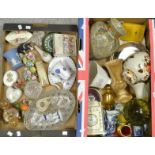 Ceramics and Glassware - a Masons Brown Velvet pattern ginger jar; Carltonware; etc.