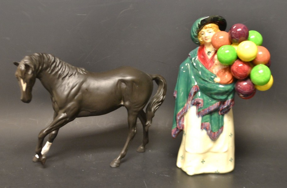 A Royal Doulton Figure Old Balloon Seller,