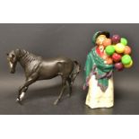 A Royal Doulton Figure Old Balloon Seller,