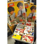 Juvenalia - a 1970s Lego set number 810, with board and assorted pieces,