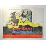 Cinema Poster - Countess Dracula, staring Ingrid Pitt, Nigel Freen Sandor Eles,