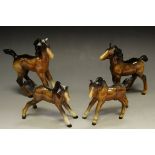 A Beswick model of a horse; others,