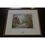 Michael Crawley The Hollow, Littleover, Derby signed,