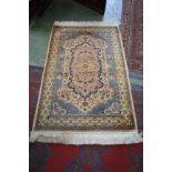 An Eastern wool rug,