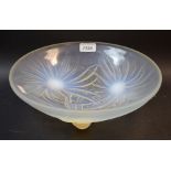 An Etling , France Art Deco opalescent glass bowl,