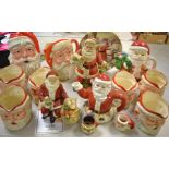 A Royal Doulton Santa Claus D6704 character jug;