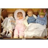 A collector's baby doll model by Heidi Ott,