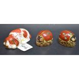 A Royal Crown Derby paperweight Puppy exclusive for the collectors guild,