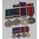 Medals, Post-War, group of four, Mentioned-in-Despatches, Warrant Officer Class 1, RAOC,