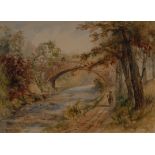 Eliza M Farquhar (late 19th century) A Pair, The Country Lane and A Rustic Stroll signed,