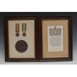 Medals, WW1, British War 1914-1918 and Victory Medals, original full-length silk ribbons,